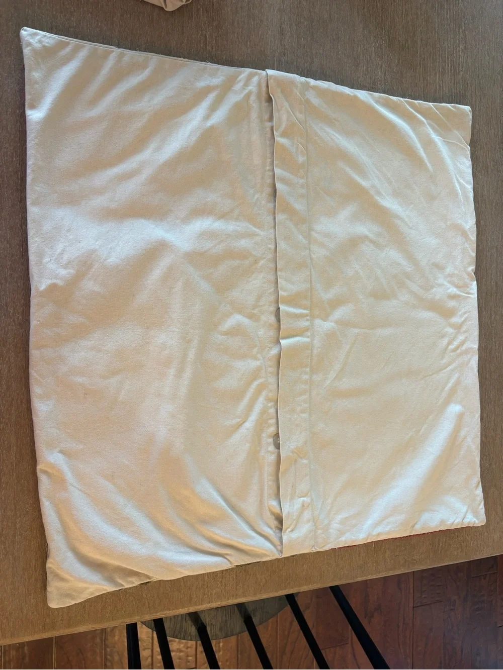 Pottery Barn set of 2-rust, green, cream Pillow Covers26x26 excellent condition